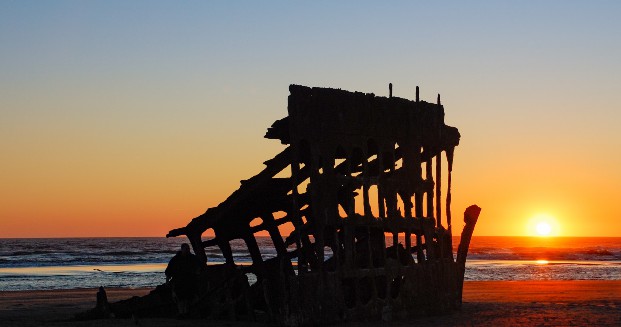 Shipwreck of the Peter Iredale