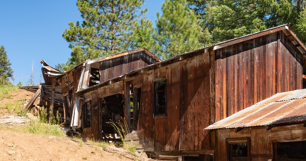Abandoned mines at Ochoco National Forest
